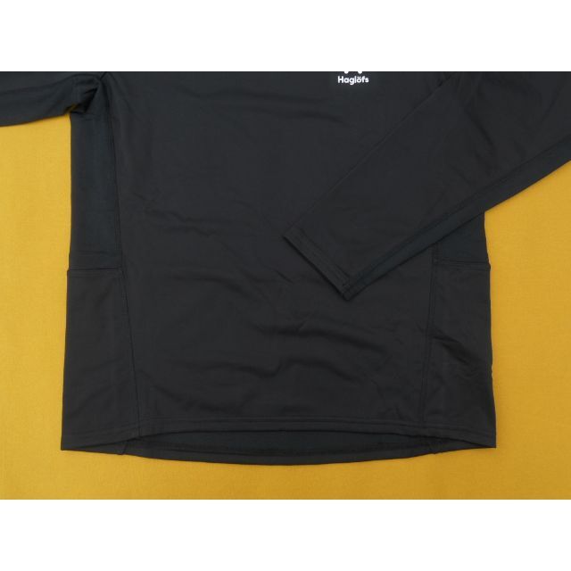 Haglofs(ホグロフス)のホグロフス Hybrid Pullover Men M シャツ Black メンズのトップス(Tシャツ/カットソー(七分/長袖))の商品写真