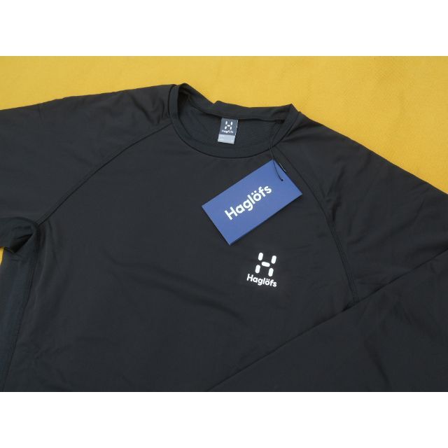 Haglofs(ホグロフス)のホグロフス Hybrid Pullover Men M シャツ Black メンズのトップス(Tシャツ/カットソー(七分/長袖))の商品写真