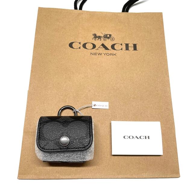 【新品・未使用】COACH AirPods Pro ケース 黄色 レザー