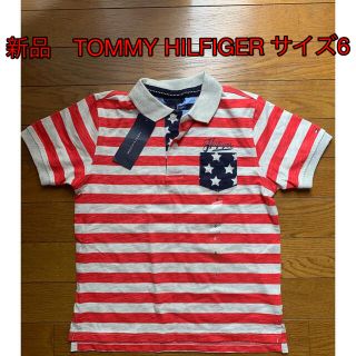 トミーヒルフィガー(TOMMY HILFIGER)の新品　TOMMY HILFIGER サイズ6(Tシャツ/カットソー)