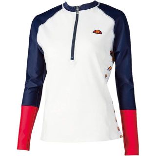 エレッセ(ellesse)の新品　ellesse　ハーフジップラッシュガード(水着)