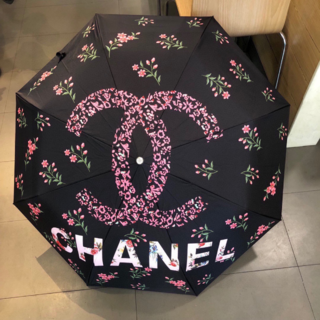 シャネル(CHANEL)のシャネルノベルティー　折りたたみ傘 【非売品】(傘)