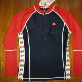 エレッセ(ellesse)の新品　ellesse　ハーフジップラッシュガード(水着)