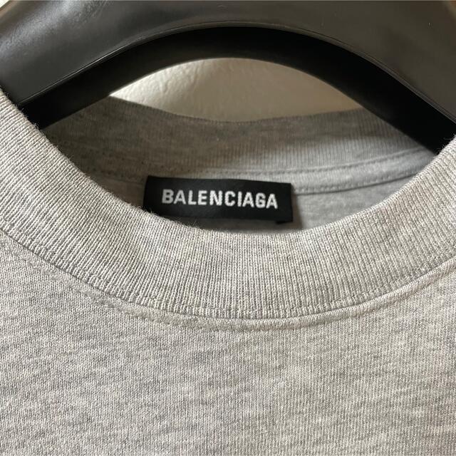 バレンシアガ balenciaga Tシャツ グレー オーバーサイズ XS 美品