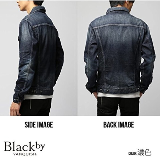 Black by VANQUISH - Black by VANQUISH デニムジャケット G Black by VANQUISH - Black by VANQUISH デニムジャケット G
