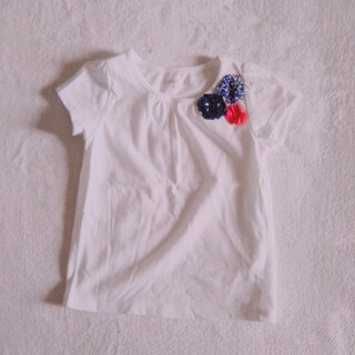 ニシマツヤ(西松屋)の新品未使用☆CHEROKEEのフレンチスリーブTシャツ  80(Ｔシャツ)