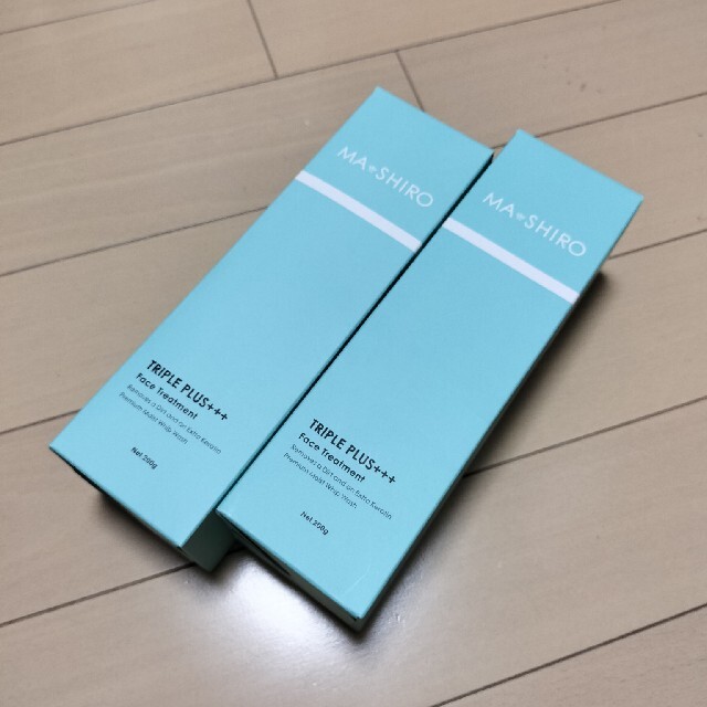 マシロトリプルプラス フェイストリートメント 200g ×2本