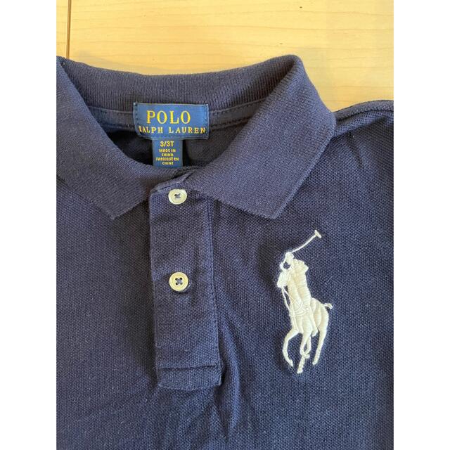 POLO RALPH LAUREN(ポロラルフローレン)の⭐️値下げ⭐️ビッグポロ　ポロシャツ　3T キッズ/ベビー/マタニティのキッズ服男の子用(90cm~)(Tシャツ/カットソー)の商品写真