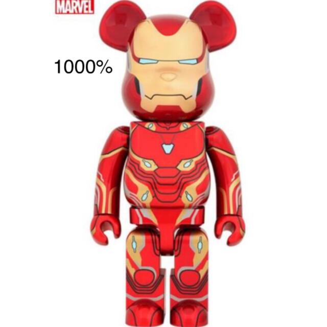 BE@RBRICK(ベアブリック)のBE@RBRICK IRON MAN MARK 50 1000％ ハンドメイドのおもちゃ(フィギュア)の商品写真