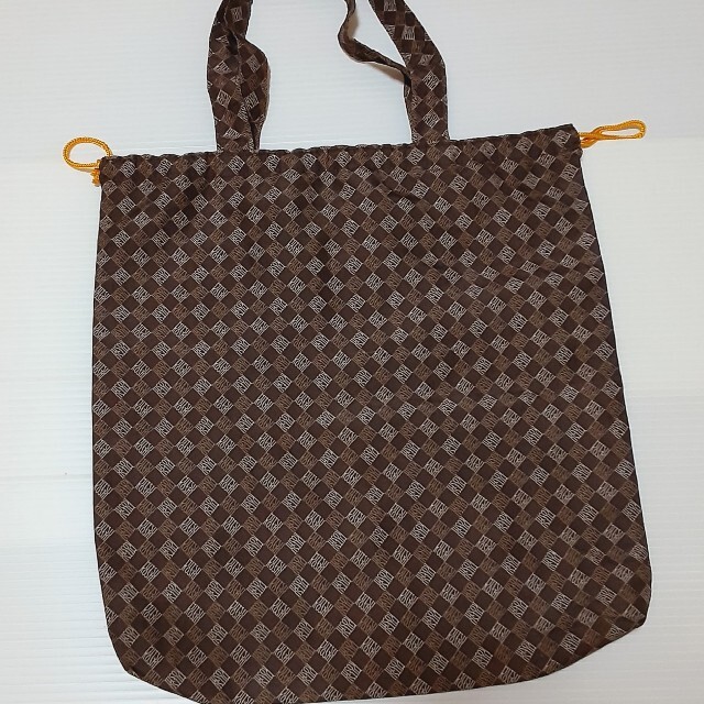 三越(ミツコシ)のMITSUKOSHI  2wayエコバッグ　ブラウン レディースのバッグ(エコバッグ)の商品写真