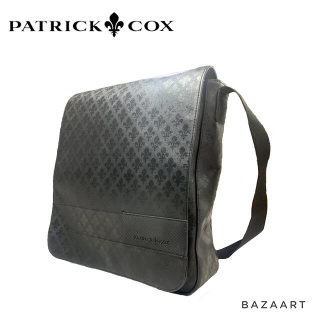 PATRICK COX ショルダーバッグ パトリックコックス レザー 黒 ...