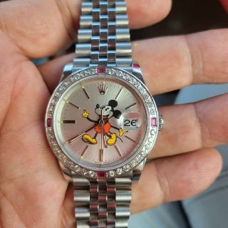 ★電池交換済み★ DISNEY ミッキーマウス 腕時計 ロレックス ミッキー⭐️商品に関して⭐️