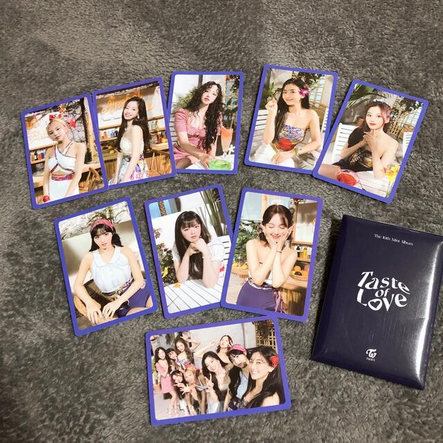 TWICE(トゥワイス)のTWICE トレカ エンタメ/ホビーのCD(K-POP/アジア)の商品写真