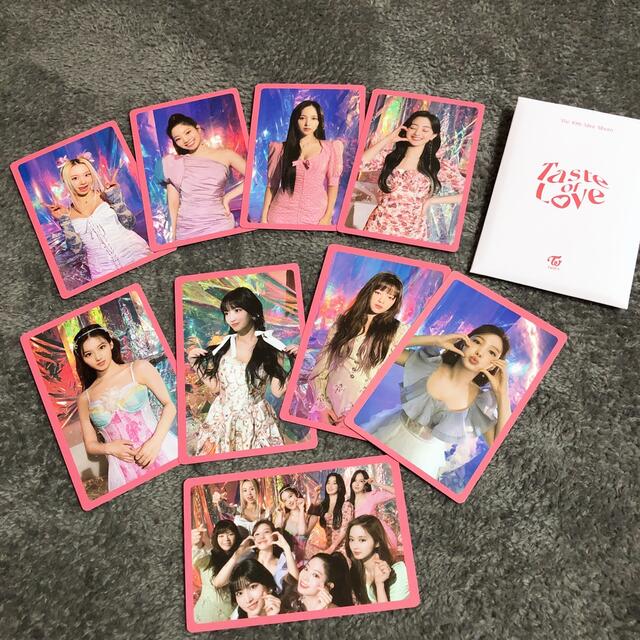 TWICE(トゥワイス)のTWICE トレカ エンタメ/ホビーのCD(K-POP/アジア)の商品写真