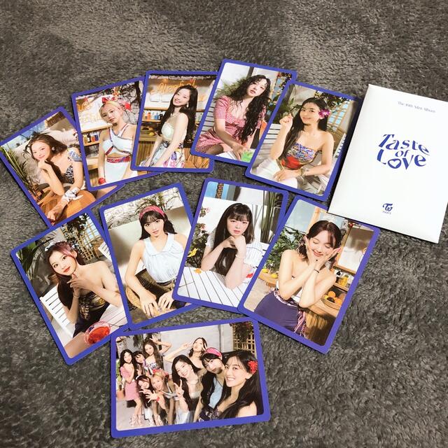 TWICE(トゥワイス)のTWICE トレカ エンタメ/ホビーのCD(K-POP/アジア)の商品写真