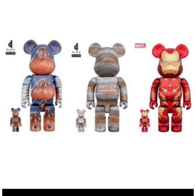 おもちゃMEDICOM TOY EXHIBITION’22 BEARBRICK 3体