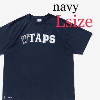 WTAPS RANSOM Tシャツ Lサイズ ネイビー ダブルタップス