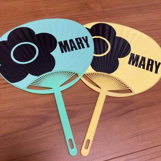 マリークワント(MARY QUANT)のマリークワント　うちわ　2個(その他)