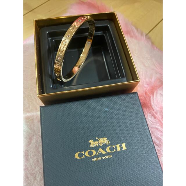 COACH(コーチ)のCOACH♡バングル♡ブレスレット♡美品 レディースのアクセサリー(ブレスレット/バングル)の商品写真