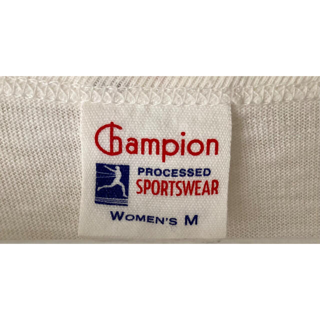 Champion(チャンピオン)の【レア!】Champion 復刻カレッジTシャツ レディースのトップス(Tシャツ(半袖/袖なし))の商品写真