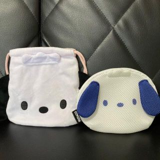 サンリオ(サンリオ)の未使用◎ 2点セット sanrio サンリオ ポチャッコ 巾着 ポーチ 自販機(キャラクターグッズ)