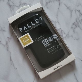 レプラス(LEP LUSS)のGalaxy Feel SC-04J   耐衝撃スマホケース　ブラック 　新品(Androidケース)