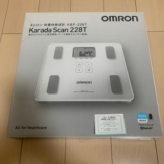 オムロン(OMRON)の【aaaaa_a様専用】OMRON 体重計 HBF-228T (体重計/体脂肪計)