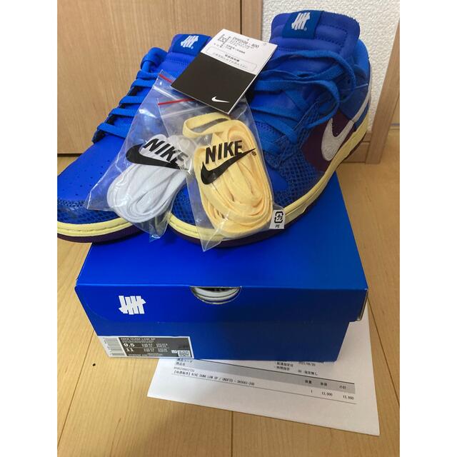 【新品未使用】UNDEFEATED × NIKE DUNK LOW ROYAL