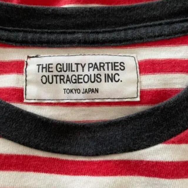 ワコマリア　ボーダー　Tシャツ　Sサイズ　日本製