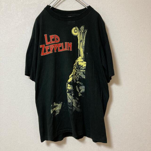 80' LED ZEPPELIN  Tシャツ ヴィンテージ ブラック