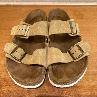 ビルケンシュトック(BIRKENSTOCK)のBIRKENSTOCK  ARIZONA スウェード ソフトフットベッド(サンダル)