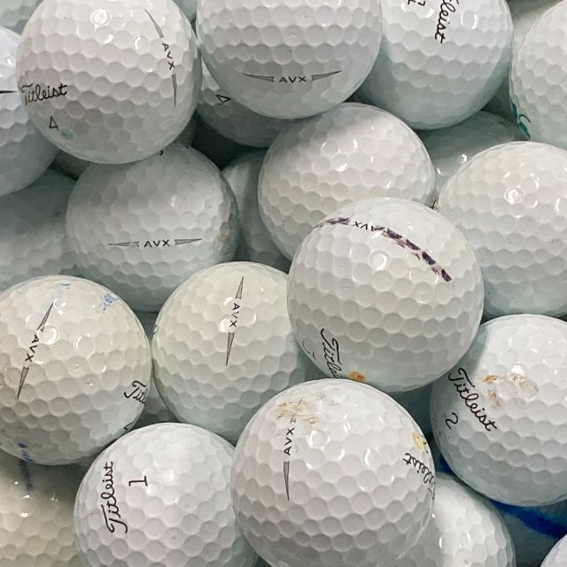 Titleist(タイトリスト)の28☆ロストボール タイトリスト AVX ホワイト 30球 B スポーツ/アウトドアのゴルフ(その他)の商品写真