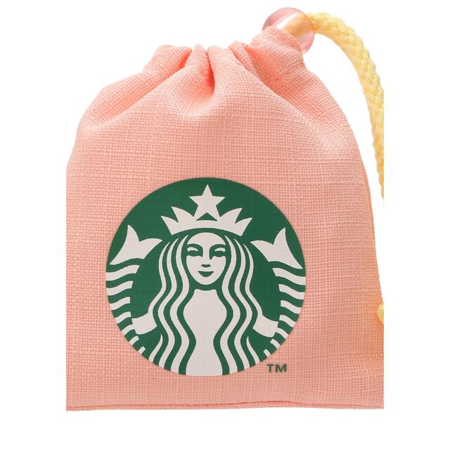 Starbucks Coffee(スターバックスコーヒー)のスタバ　スターバックス　ミニカップギフトピーチ　ドリンクチケット無し インテリア/住まい/日用品のインテリア小物(小物入れ)の商品写真