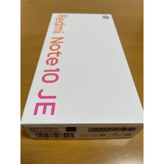 Redmi Xiaomi Redmi Note 10  JE(スマートフォン本体)