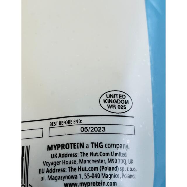MYPROTEIN(マイプロテイン)の未開封　マイプロテイン　ヨーグルト　1kg ホエイプロテイン 食品/飲料/酒の健康食品(プロテイン)の商品写真