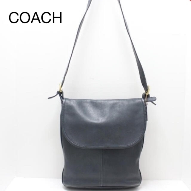 COACH(コーチ)のコーチ COACH ショルダーバッグ  - レザー ダークネイビー  レディースのバッグ(ショルダーバッグ)の商品写真