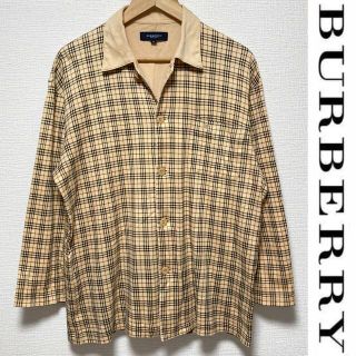 バーバリー(BURBERRY)のBURBERRY LONDON　パジャマシャツ　バーバリーロンドン　ノバチェック(シャツ)