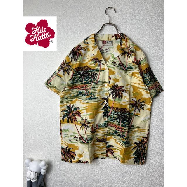 Sun Surf(サンサーフ)の【夏王道】ヒロハッティ　Hilo Hattie アロハシャツ　ハワイ製 メンズのトップス(シャツ)の商品写真