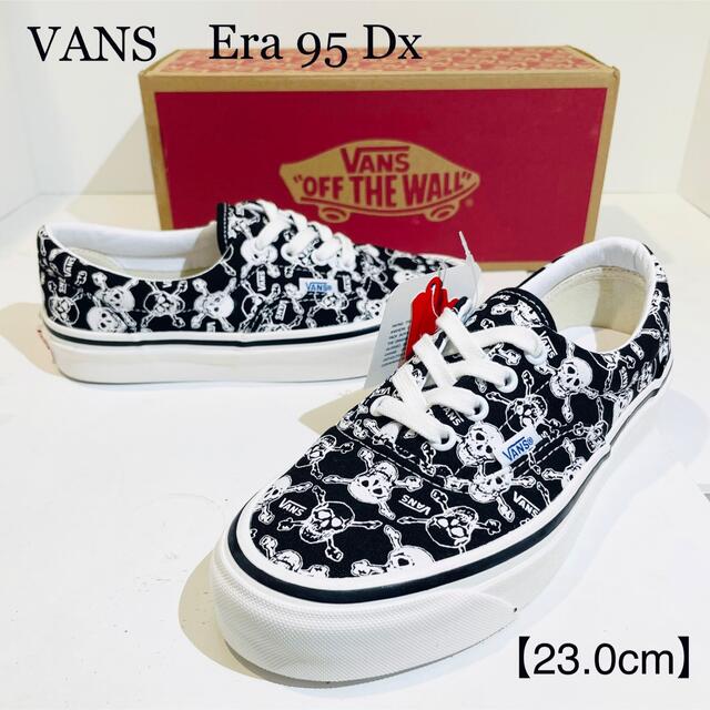 VANS/バンズ★ERA/エラ★黒白★スカル/骸骨・髑髏★新品箱タグ付★23.0