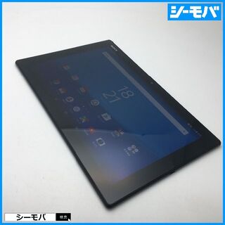 ソニー(SONY)の◆R509 SIMフリーXperia Z4 Tablet SOT31黒美品(タブレット)