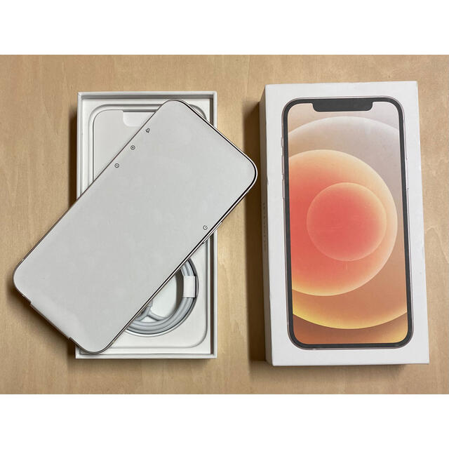 バーゲンで 12 iPhone - iPhone 64GB ホワイト 新品・未使用 simフリー ...