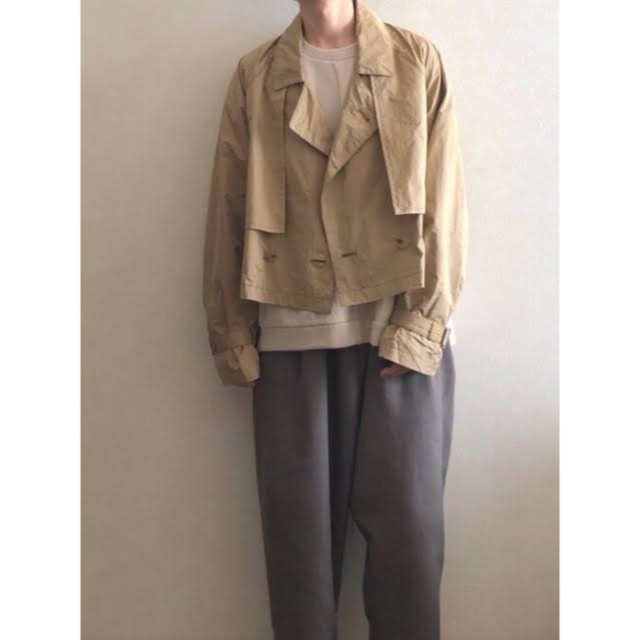 jieda 19ss ショートトレンチコート