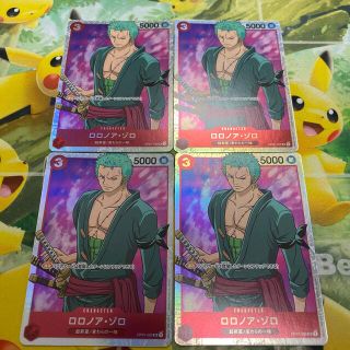 BANDAI - ワンピース カード ゾロ SR 4枚セットの通販 by あーるず
