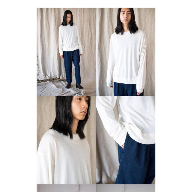 Bshop(ビショップ)の【新品未使用】unfil アンフィル/long sleeve Tee カットソー メンズのトップス(Tシャツ/カットソー(七分/長袖))の商品写真