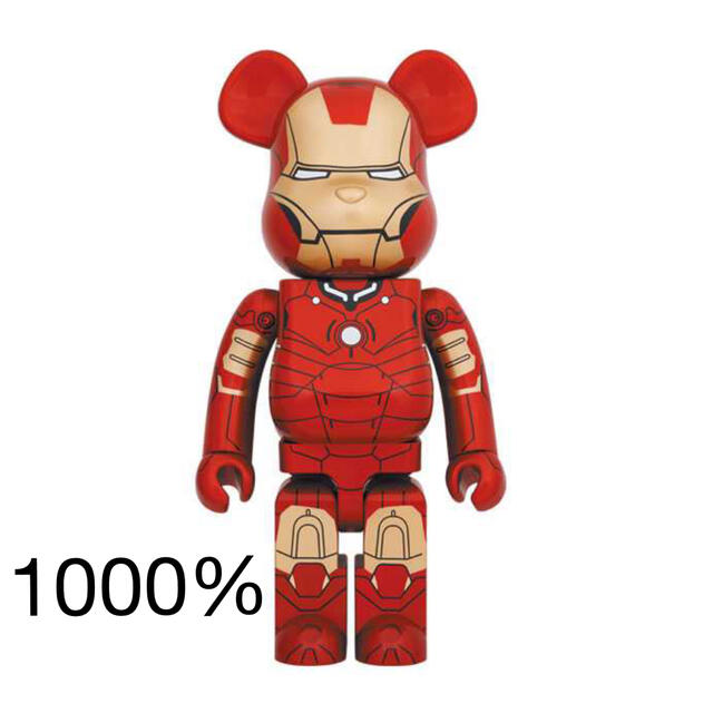 待望☆】 IRON Bearbrick - BE@RBRICK MAN 1000％ III MARK その他 ...