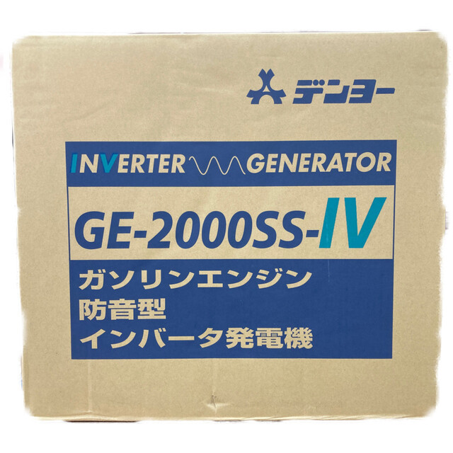 ●●Denyo ガソリンエンジン 防音型インバータ発電機 GE-2000SS-Ⅳ