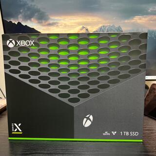 エックスボックス(Xbox)のXbox Series X  新品未開封(家庭用ゲーム機本体)