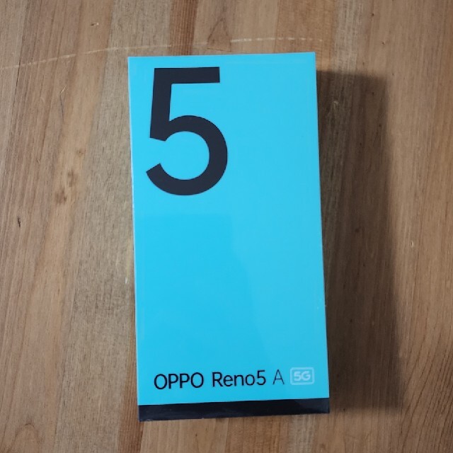 OPPO Reno5 A　アイスブルー