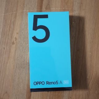 オッポ(OPPO)のOPPO Reno5 A　アイスブルー(スマートフォン本体)