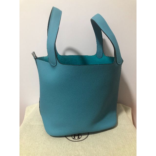 品質満点 Hermes - 美品 エルメス ピコタンロック pm ブルージーン